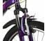 Велосипед NOVATRACK VALIANT 24", стальная рама 10", фиолетовый, 18 скоростей, V-brake 24SH18V.VALIANT.10VL22 6