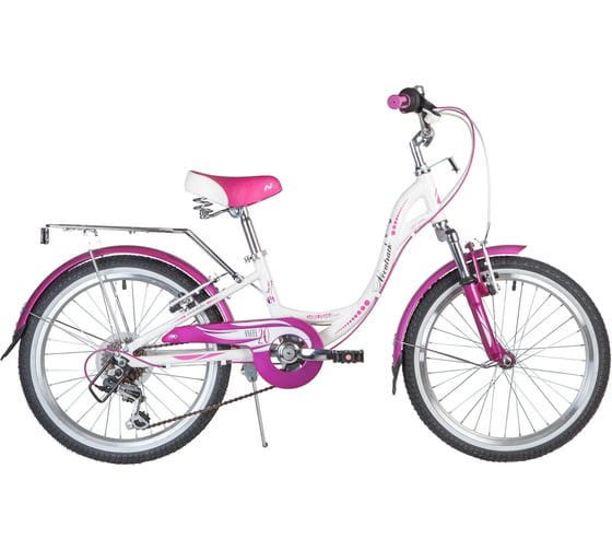 Велосипед NOVATRACK ANGEL 20", белый, 6 скоростей 20AH6V.ANGEL.WT9 1