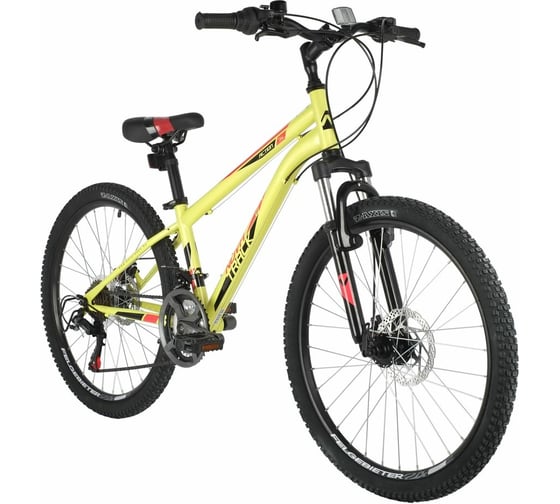 Велосипед NOVATRACK ACTION 24", зеленый, стальная рама 12", 18 скоростей 24SH18SD.ACTION.12GN21