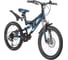 Велосипед NOVATRACK SHARK 20", Microshift/Power, черный, сталь, 6 скоростей 20SS6D.SHARK.BK20 2