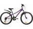 Велосипед NOVATRACK VALIANT 24", стальная рама 12", фиолетовый, 18 скоростей, V-brake 24SH18V.VALIANT.12VL22 1