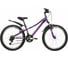 Велосипед NOVATRACK VALIANT 24", стальная рама 12", фиолетовый, 18 скоростей, V-brake 24SH18V.VALIANT.12VL22 3