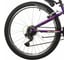 Велосипед NOVATRACK VALIANT 24", стальная рама 12", фиолетовый, 18 скоростей, V-brake 24SH18V.VALIANT.12VL22 4