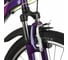 Велосипед NOVATRACK VALIANT 24", стальная рама 12", фиолетовый, 18 скоростей, V-brake 24SH18V.VALIANT.12VL22 6