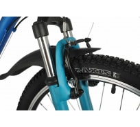 Велосипед NOVATRACK ACTION 24", синий, стальная рама 12", 18 скоростей, V- brake 24SH18SV.ACTION.12BL21