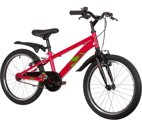 Велосипед NOVATRACK LYNX 20", сталь, терракотовый, тормоз V-brake 207LYNX1V.RD22