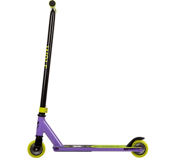 Самокат для детей NOVATRACK WOLF'60, PU колеса с пластиковым ободом 100P.WOLF.BVL22