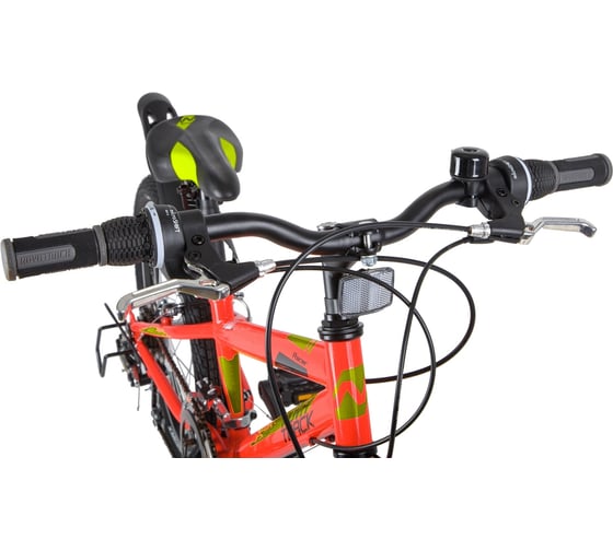 Велосипед NOVATRACK RACER 20", Power, красный, сталь, 12 скорость, V-Brake 20SH12V.RACER.RD20