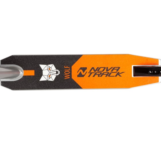 Самокат для детей NOVATRACK WOLF'60, PU колеса с пластиковым ободом 100P.WOLF.BGR22
