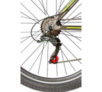 Велосипед Larsen Avantgarde 27.5", 21 скорость, графитовый/салатовый 4690222174359
