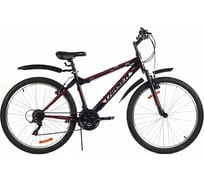 Велосипед Larsen Viper 26", 21 скорость, черный/красный/серебро 4690222174311