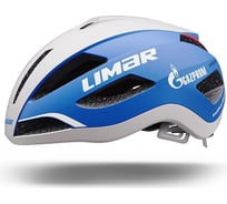Велошлем LIMAR AIR MASTER in-mould, р.L/57-61, 15 вентиляционных отверстий, бело-голубой H000017347