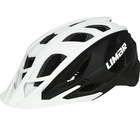 Велошлем LIMAR 888 in-mould, р.L/59-63, 23 вентиляционных отверстий, белый/черный матовый H000017366 1