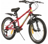 Велосипед Larsen Buggy 6 скоростей, 22, 20", красный 4670092620491