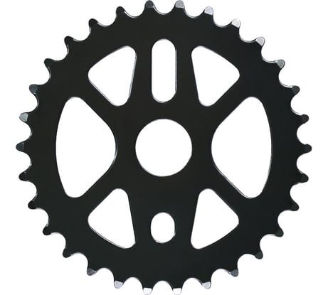 Передняя звезда NANDUN BMX CW-1437C 1/2 1/8 30T, черная H000012445