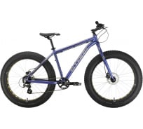 Велосипед STARK Fat диаметр колес 26.2 HD, фиолетовый/серый, размер рамы 18 HQ-0009502