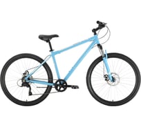 Велосипед STARK Respect диаметр колес 27.1 D, Microshift, синий/белый, размер рамы 18 HQ-0005291