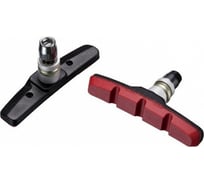 Тормозные колодки BARADINE 947V, МТВ, 70мм, красные VZ231055