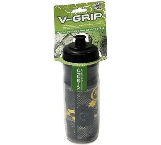 Фляга V-GRIP V-650AAR 680мл, пластик, с силиконовым клапаном H000015588