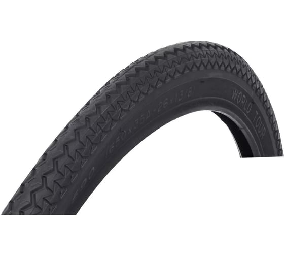 Покрышка Michelin WORLD TOUR 35-590 (650x35A 26x1 3/8) GW BLACK 3x22TPI, чёрный 124598 HQ-0005761 1