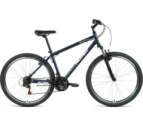 Велосипед ALTAIR MTB 27.5, 2021 г, рост 17, темно-синий/серебристый 1BKO1M17E001