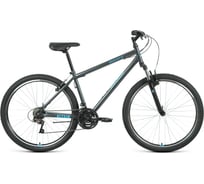 Велосипед ALTAIR MTB 27.5, 2021 г, рост 17, темно-серый/мятный 1BKO1M17E002