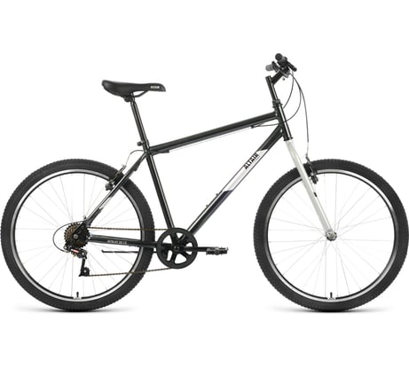 Велосипед ALTAIR MTB HT 26 1.0 2022г, рост 19, черный/серый RBK22AL26103