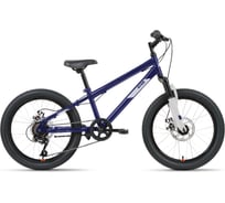 Велосипед ALTAIR MTB HT 20 2.0 D, 2022г, темно-синий/серебристый IBK22AL20081