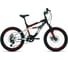 Велосипед ALTAIR MTB FS 20 D 2022г, рост 14, черный/красный RBK22AL20047 1