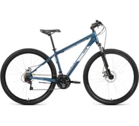 Велосипед ALTAIR AL 29 D, 2022г, рост 19, темно-синий/серебристый RBK22AL29251