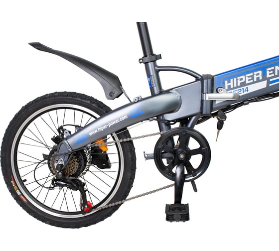 Электровелосипед HIPER Engine BF214 Space Gray 2022г, 20" колеса HE-BF214 Space Gray