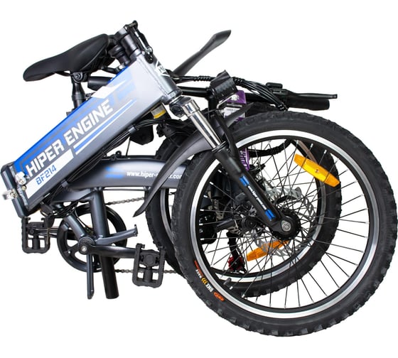 Электровелосипед HIPER Engine BF214 Space Gray 2022г, 20" колеса HE-BF214 Space Gray
