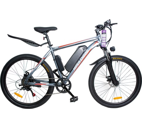 Электровелосипед HIPER Engine B54 Space Gray 2022г, 26" колеса, 350 Вт HE-B54 Space Gray