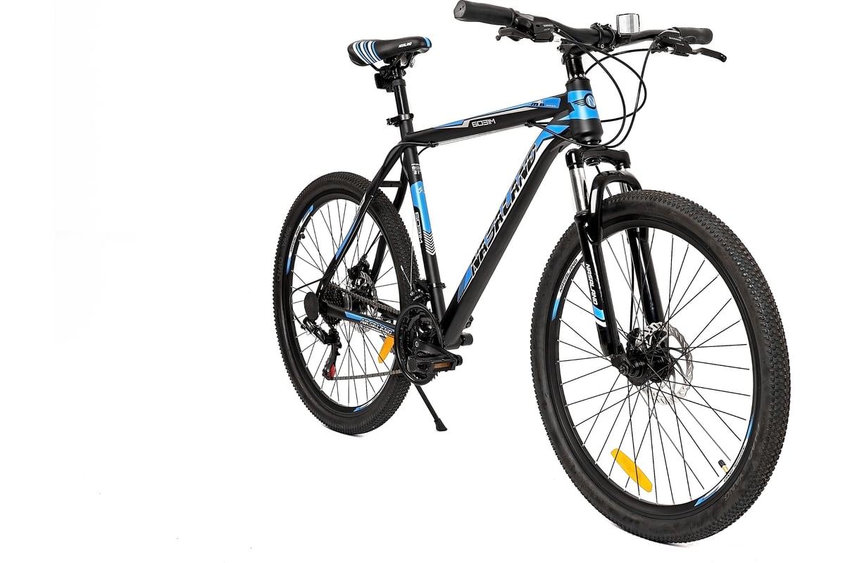 Горный велосипед NASALAND диаметр колес 26", черно-синий 6031M ...