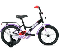 Велосипед ALTAIR KIDS 16, 2022г, черный/белый IBK22AL16103