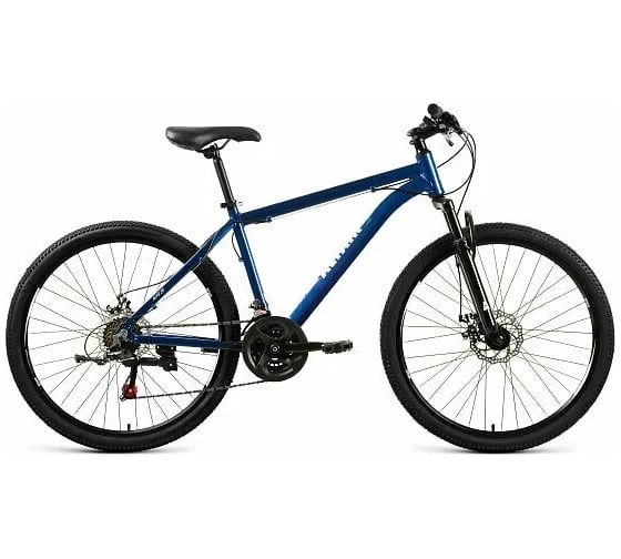 Велосипед ALTAIR 26 Disc 26 21 скорость, рост 17, темно-синий/серебристый RBKT1M36GK03