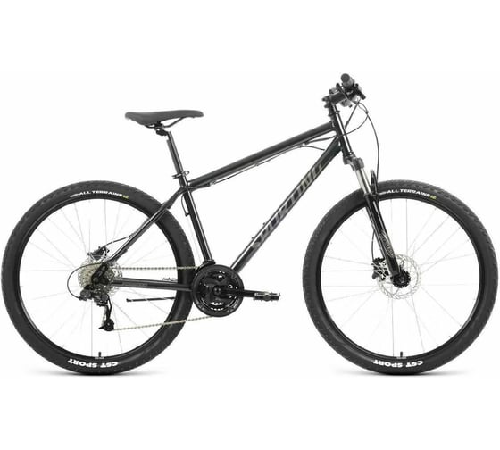 Велосипед FORWARD SPORTING 27.5 3.2 HD 2022г, черный RBK22FW27880