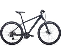 Велосипед FORWARD APACHE 27.5 2.0 disc 2020-2021г, черный RBKW1M67Q027