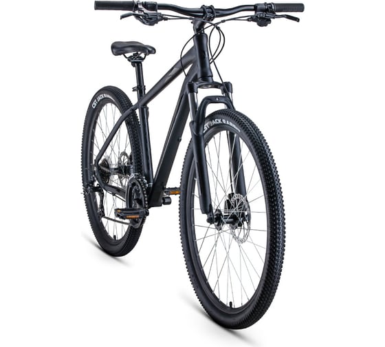 Велосипед FORWARD APACHE 27.5 2.0 disc 2020-2021г, черный RBKW1M67Q027