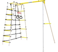 Дачный комплекс ROMANA D1 без качелей 103.31.06, белый/желтый СГ000005441