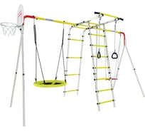 Дачный комплекс ROMANA Лесная поляна-3-PRO комплект №2, белый/желтый СГ000005461