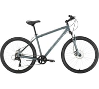 Велосипед STARK Respect 22 диаметр колес 26.1 D Microshift, серый/черный, размер рамы 18 HQ-0005294