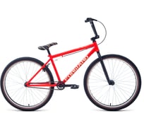 Велосипед FORWARD ZIGZAG 26 2021г, рост 21, красный/бежевый RBKW1X161002