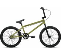 Велосипед FORWARD ZIGZAG 20 GO 2022г, рост 20.4, хаки/черный IBK22FW20088