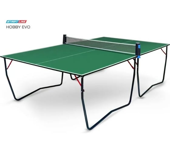 Теннисный стол Start Line Hobby Evo Green, любительский, для помещений 6016-4