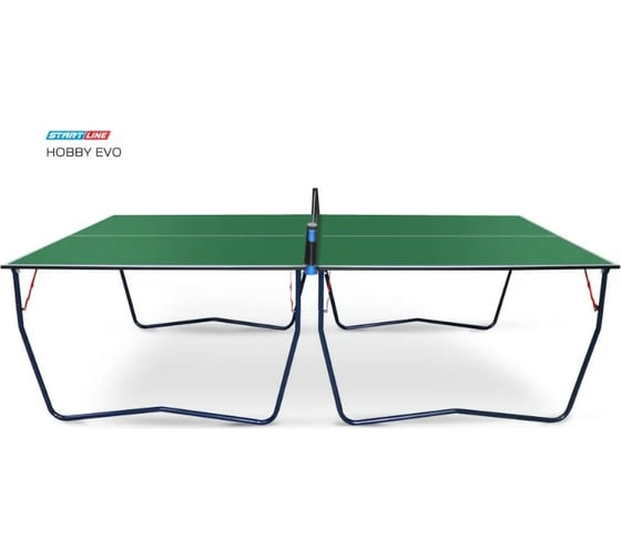 Теннисный стол Start Line Hobby Evo Green, любительский, для помещений 6016-4