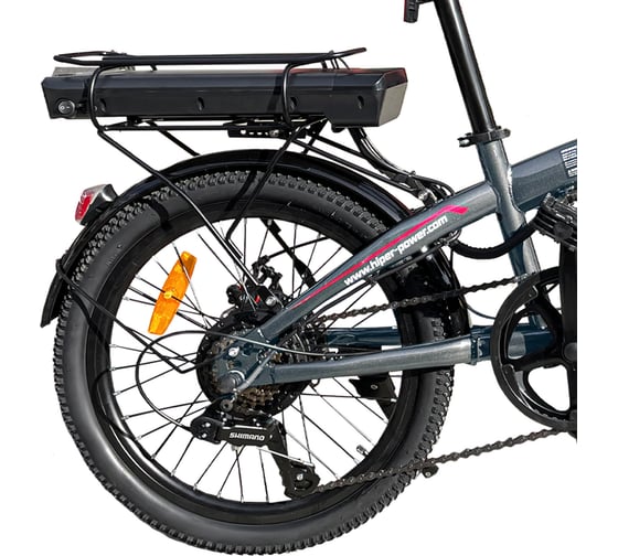 Электровелосипед HIPER Engine Fold X1 Space Gray 2022, 20" колеса HE-FX01 Space Gray