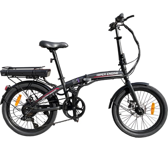 Электровелосипед HIPER Engine Fold X1 Graphite 2022, 20" колеса, 250 Вт HE-FX01 Graphite