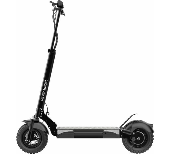 Электросамокат HIPER колеса 10”, шины надувные, 2x500 Вт мотор, батарея 12.5Ач Model A2 Black