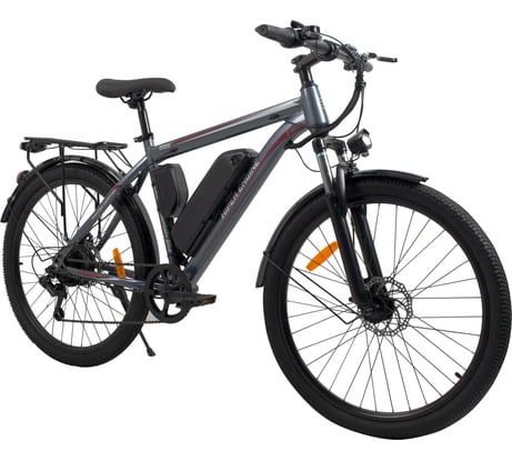Электровелосипед HIPER Engine MTB S1 Space Gray 2022, 26" колеса HE-MTB-S1 Space Gray